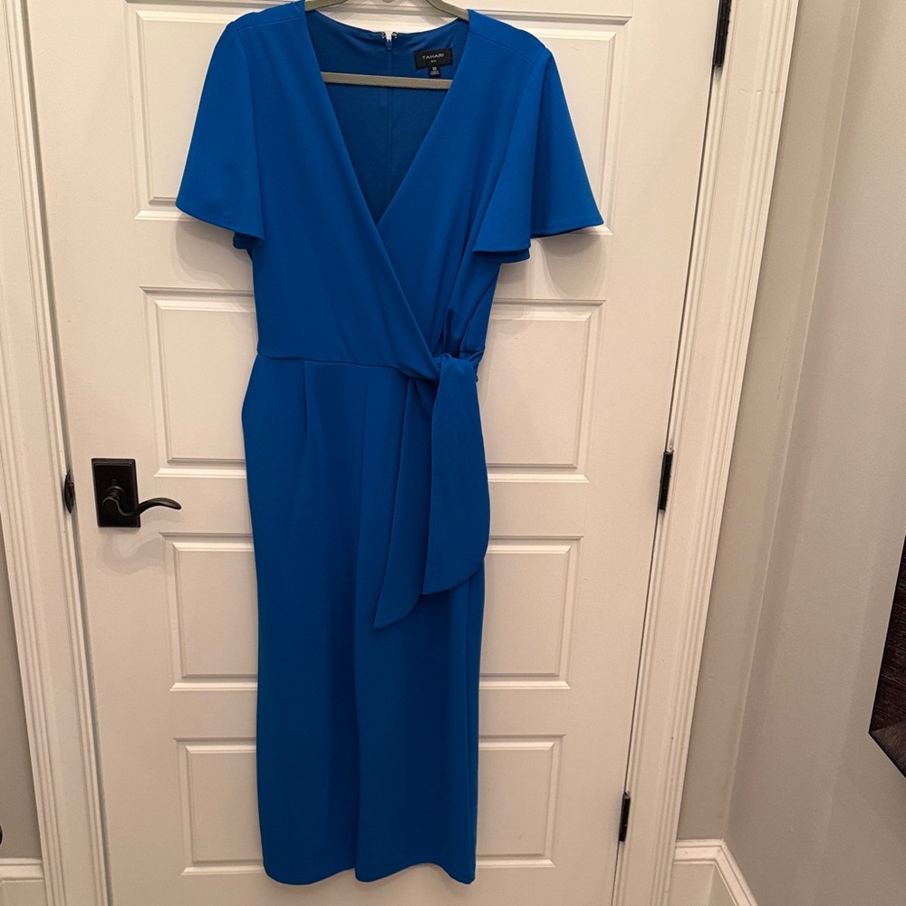 a new day Vibrant Blue Midi jumpsuit